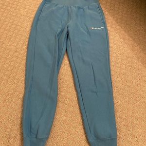 Champion Reverse Weave Blue Jogger Sweatpants